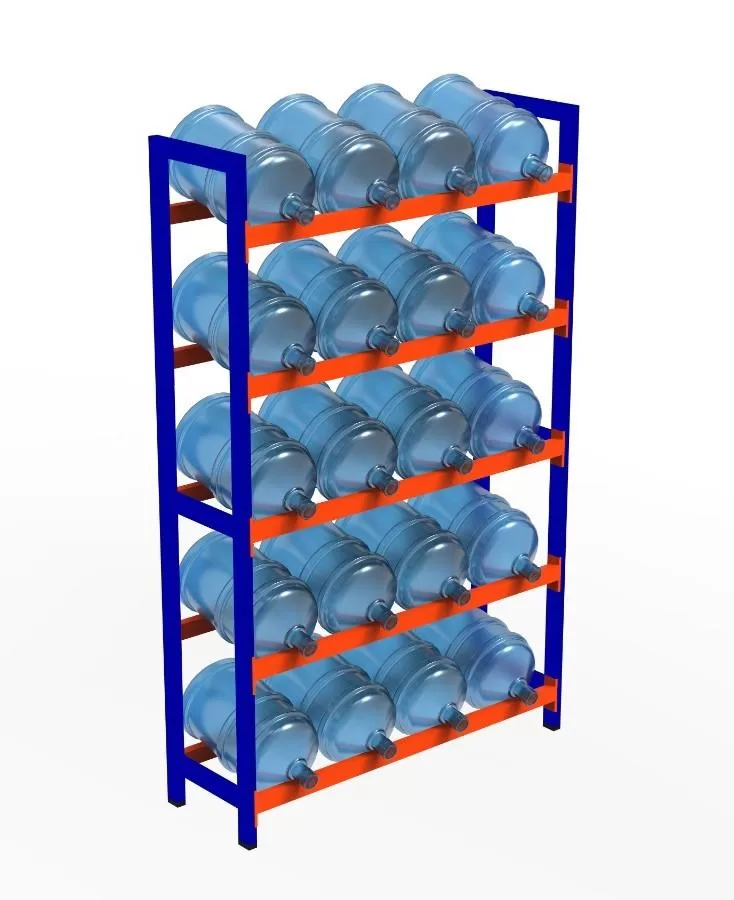 5 Katlı Damacana Rafı