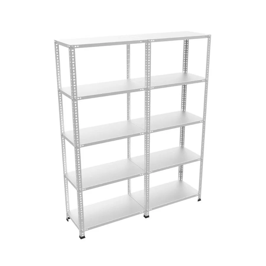 5 Katlı Double Galvaniz Çelik Raf. Arşiv, Dosya Depo Rafı